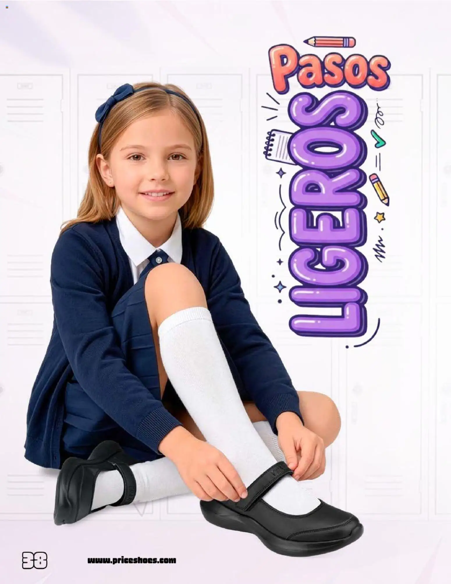 Nuevas ofertas de Price Shoes válidas en toda la República Mexicana desde el 12.06.2026. ¡Encuentra las mejores ofertas en Price Shoes catálogo Escolar! | Página: 38