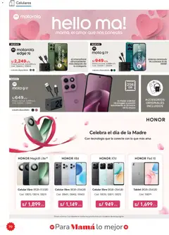 Vista previa de folleto Hiraoka catálogo de la Hiraoka válido desde 25.04.2026 | Página: 70 | Productos: Smartphone, Celular