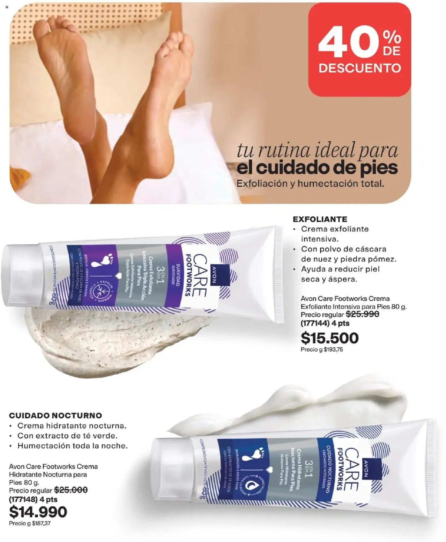 Avon revista - valida desde el 16/08/2026 | Página: 137 | Productos: Té, Cáscara, Polvo, Nuez