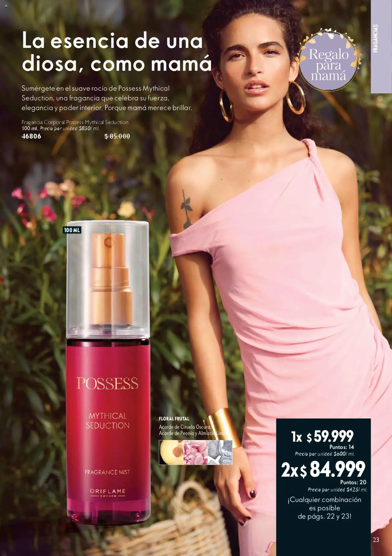 Oriflame revista - valida desde el 28.03.2026 | Página: 23 | Productos: Fragancia, Combinación