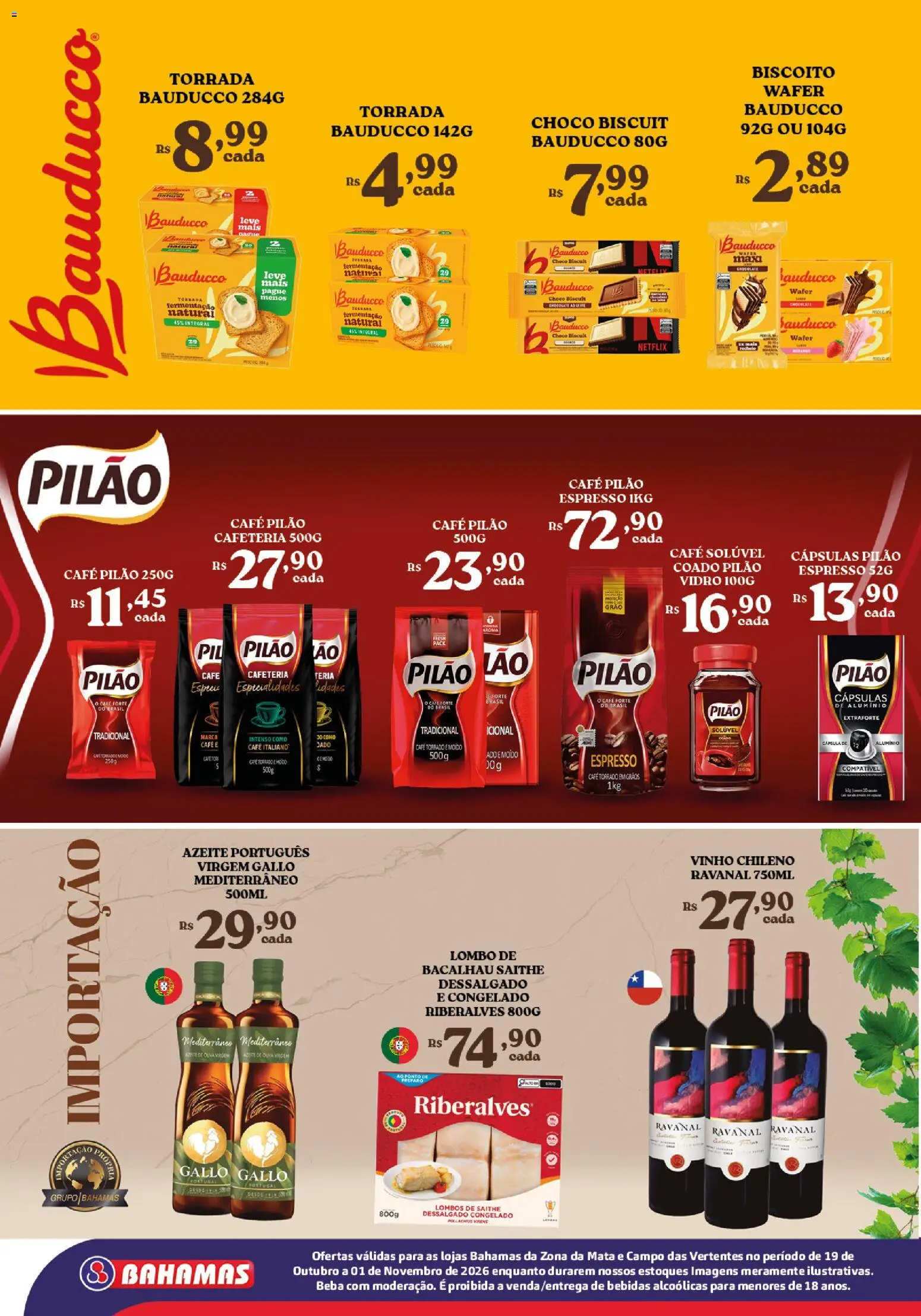 Bahamas Supermercados Folheto - válido de 19/10/2026 | Página: 6