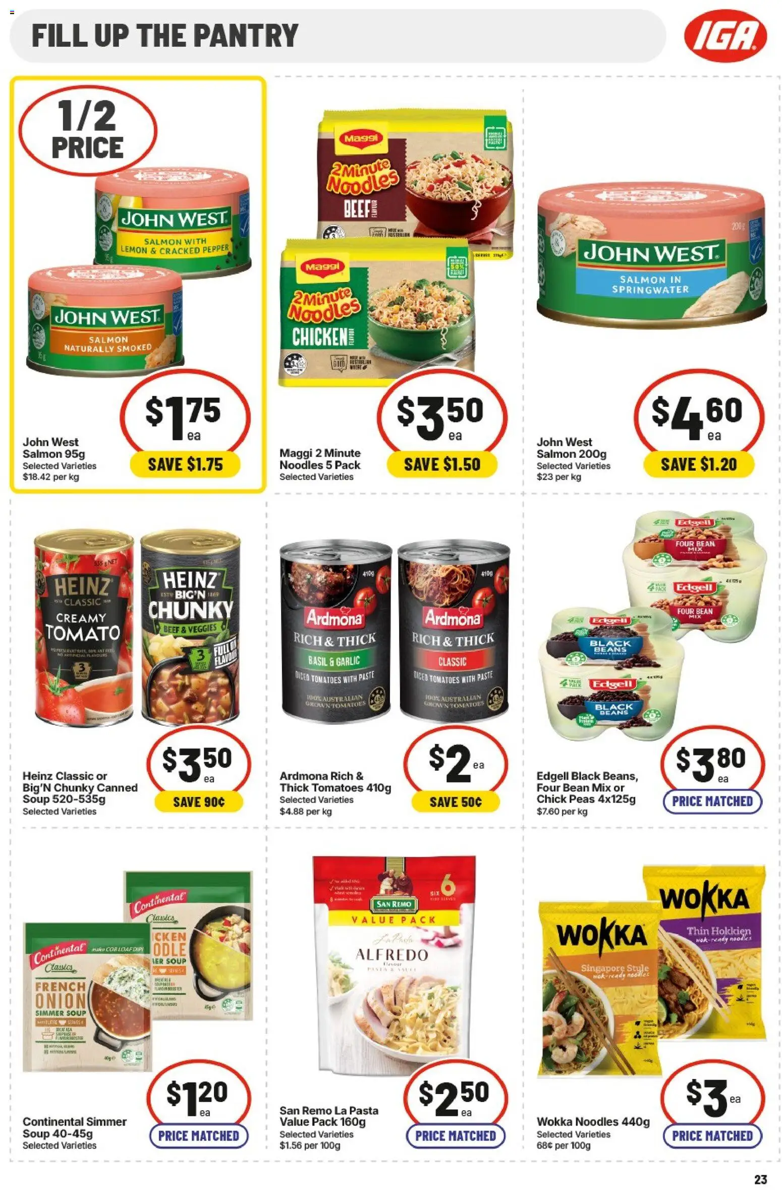 IGA catalogue - valid from 20.05.2026 | Page: 27 | Products: Noodles, Soup, Lemon, Garlic