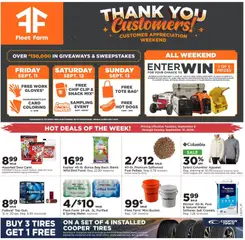 Preview of Mills Fleet Farm weekly ads valid from 09/08/2026