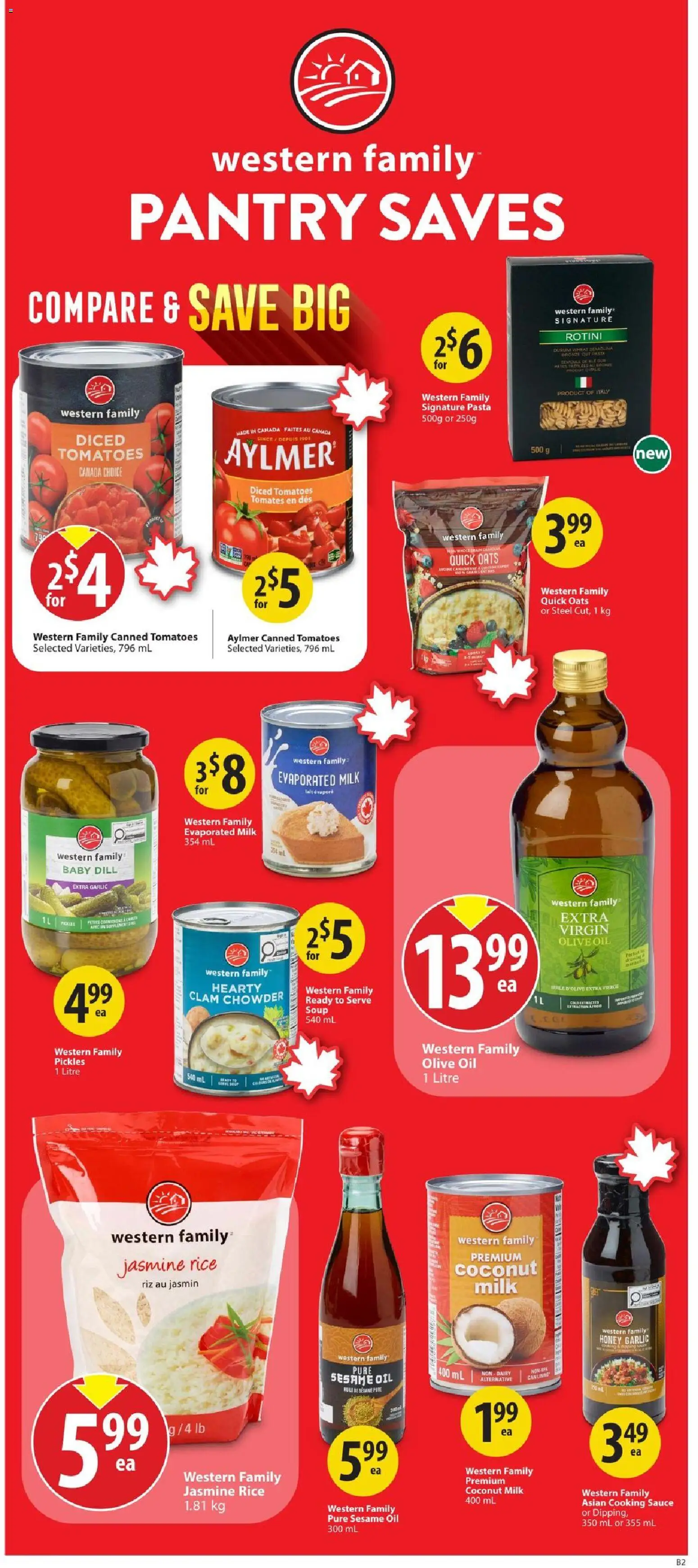 Save on foods flyer valid from Aug 6, 2026 | Page: 17 | Products: Rice, Honey, Sesame, Oil