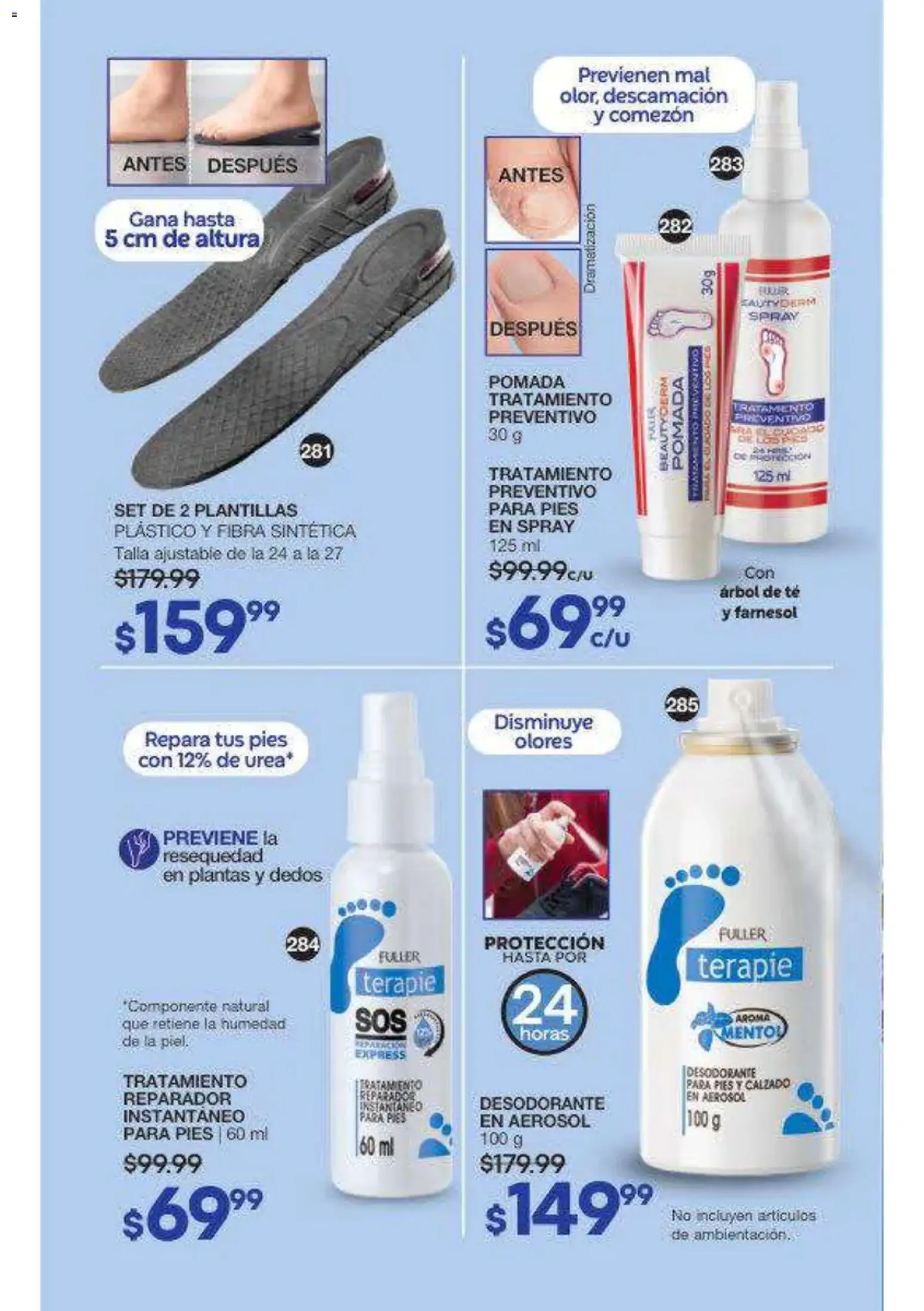 Nuevas ofertas de Fuller válidas en toda la República Mexicana desde el 16/09/2026. ¡Encuentra las mejores ofertas en Fuller campaña 12 2026! | Página: 83 | Productos: Desodorante, Pomada, Té