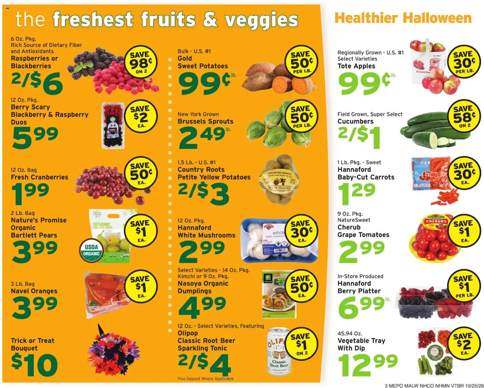 Hannaford Weekly Ad - valid from 10/25/2026 | Page: 3
