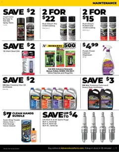 Preview of Advance Auto Parts weekly ads valid from 09/13/2026 | Page: 7 | Products: Tire, Drill Bit, Antifreeze, Coolant
