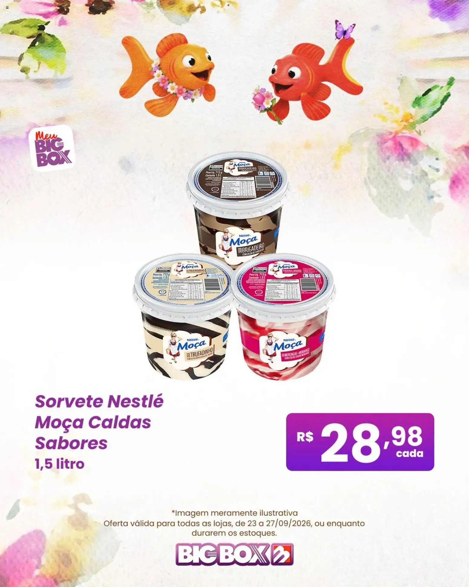 Big Box Folheto - válido de 23/09/2026 | Página: 7 | Produtos: Sorvete
