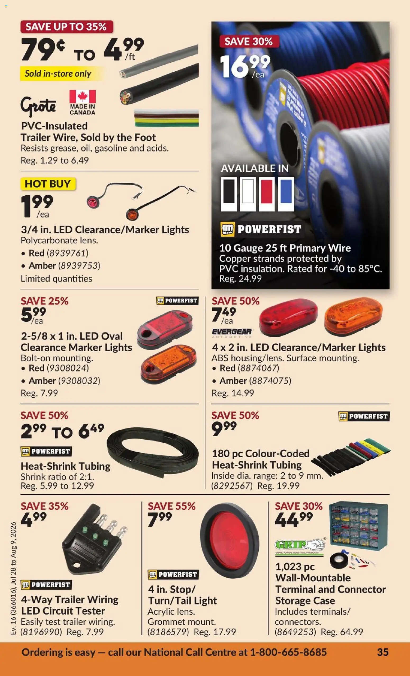 Princess Auto flyer valid from Jul 28, 2026 | Page: 40 | Products: PC, Connector, Case