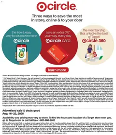 Preview of Target weekly ads valid from 08/16/2026 | Page: 35
