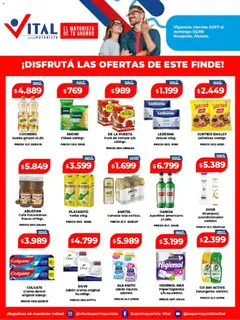 Vista previa Vital - Ofertas fin Neuquén, Abasto. válido desde el 31/07/2026