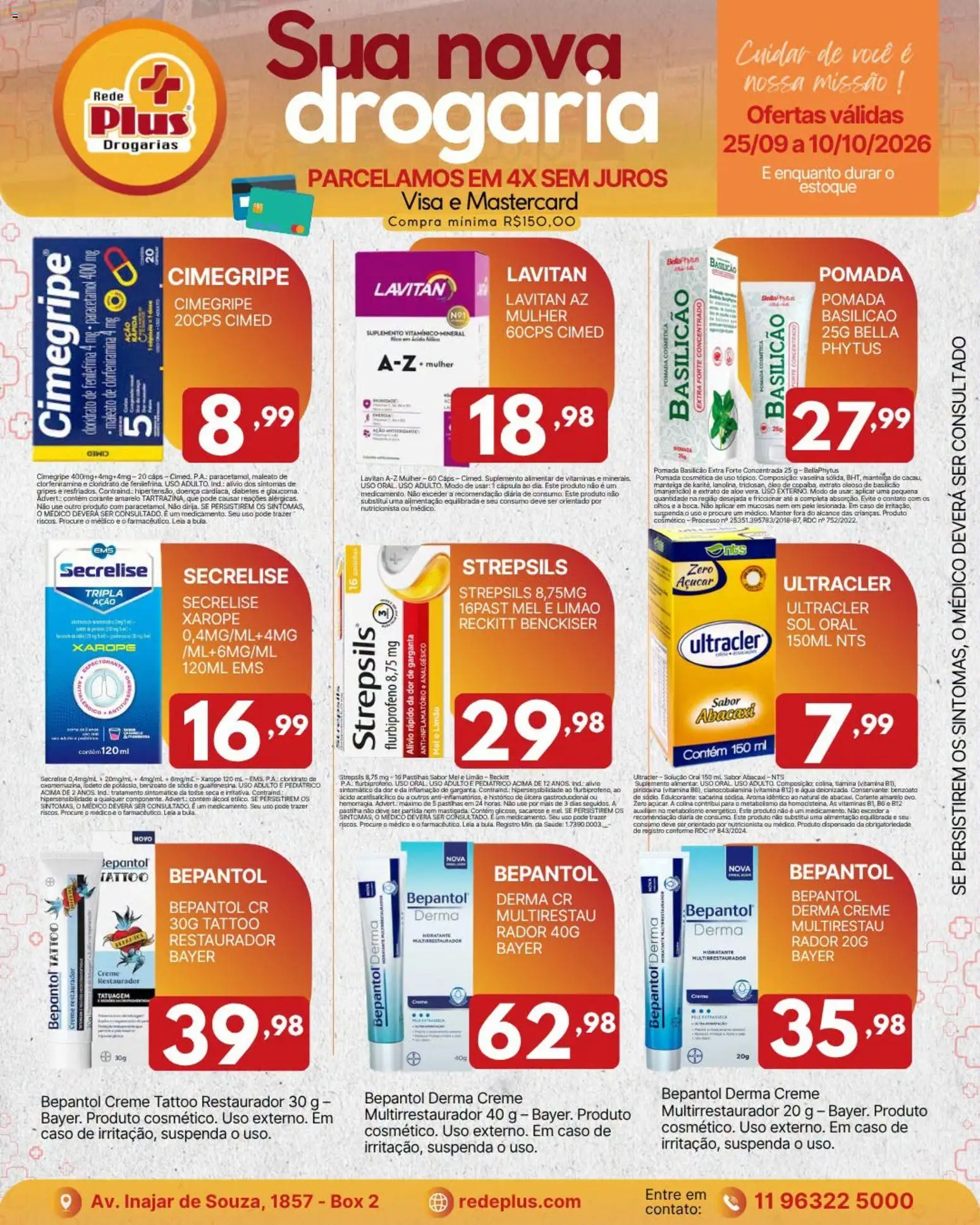 Rede Plus Supermercados Folheto - válido de 25/09/2026 | Página: 4