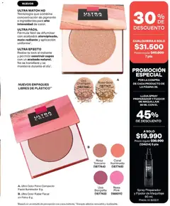 Avon Ciclo 8 -  Vista previa de la revista de la tienda Avon valido desde el 01.08.2026 | Página: 39 | Productos: Polvo compacto, Iluminador, Maquillaje, Polvo