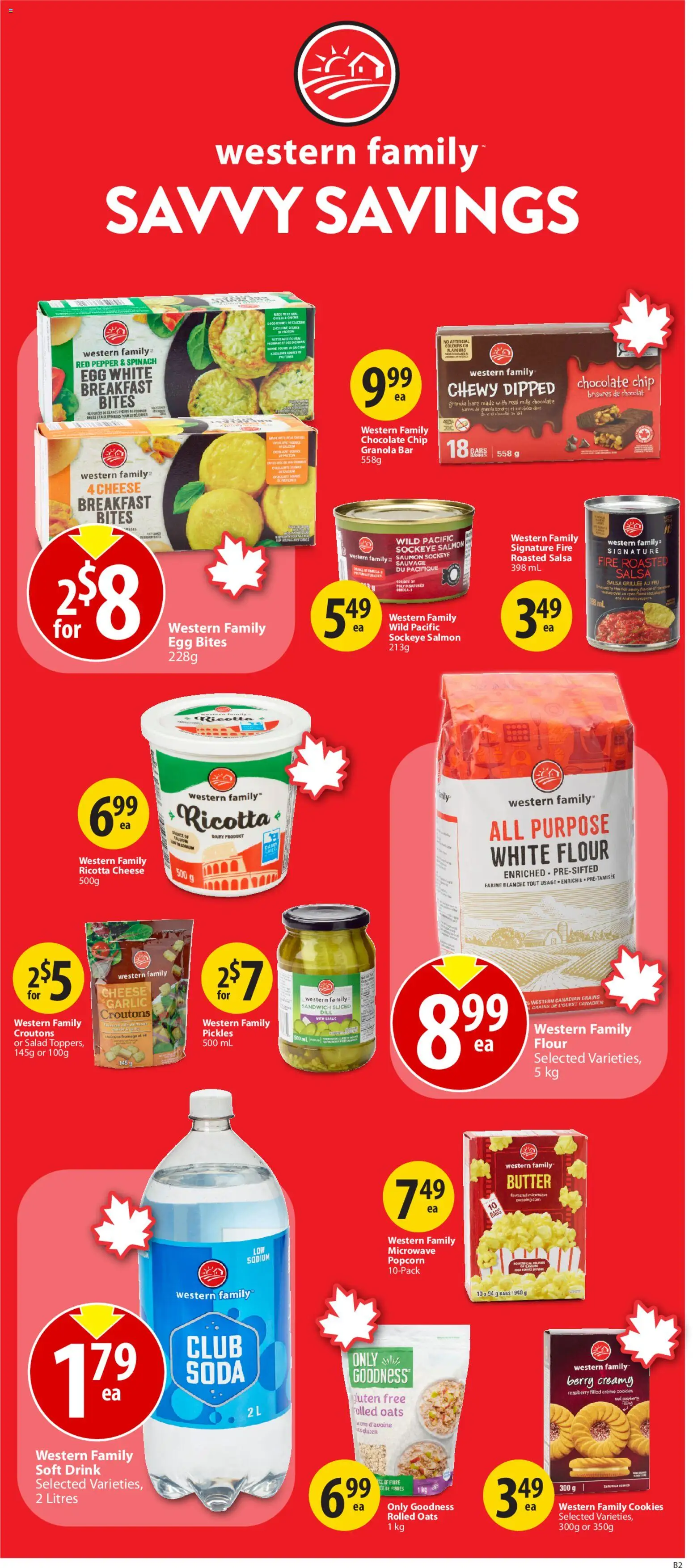 Save on foods flyer valid from 16.04.2026 | Page: 17 | Products: Cookies, Salad, Milk, Chocolate