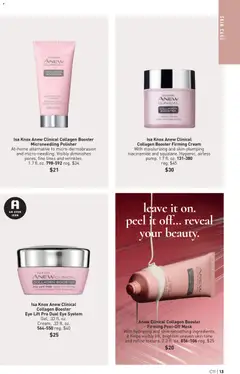 Preview of Avon weekly ads valid from 20.05.2026 | Page: 13 | Products: Polisher, Mask, Cream