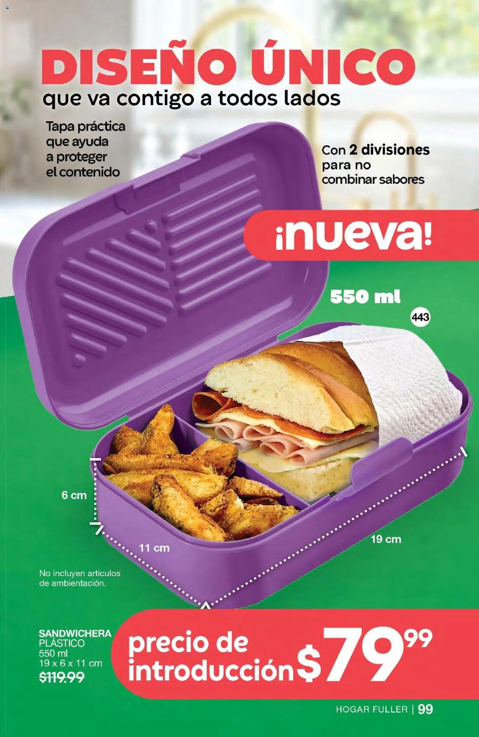 Nuevas ofertas de Fuller válidas en toda la República Mexicana desde el 24.06.2026. ¡Encuentra las mejores ofertas en Fuller campaña 6 2026! | Página: 80 | Productos: Sandwichera