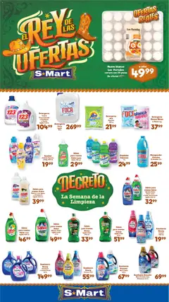 Vista previa de S-Mart folleto Ofertas de feria Monterrey, nuevo folleto de la tienda, válido en México a partir del 03/07/2026