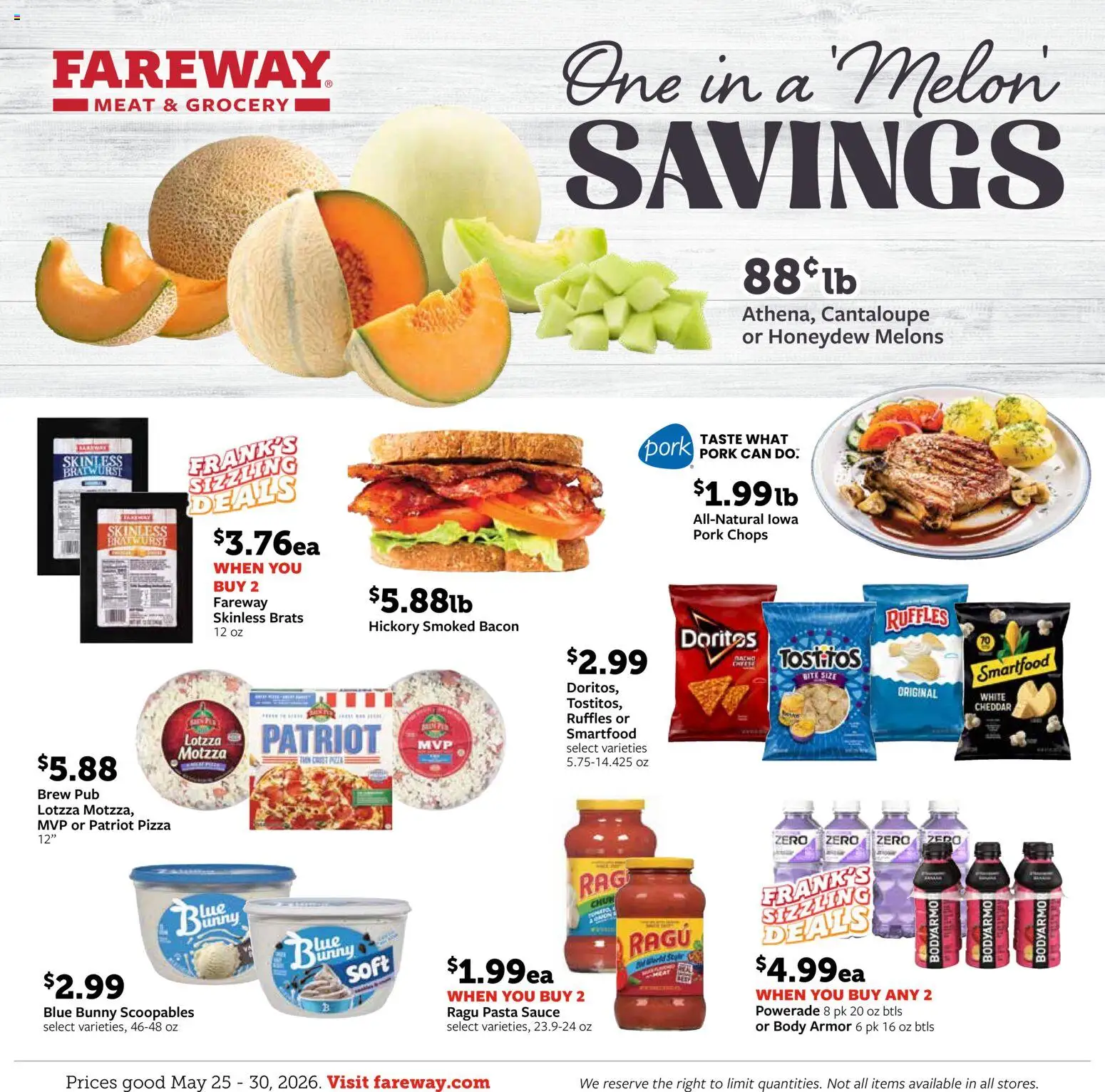Fareway Weekly Ad - valid from 25.05.2026 | Page: 1