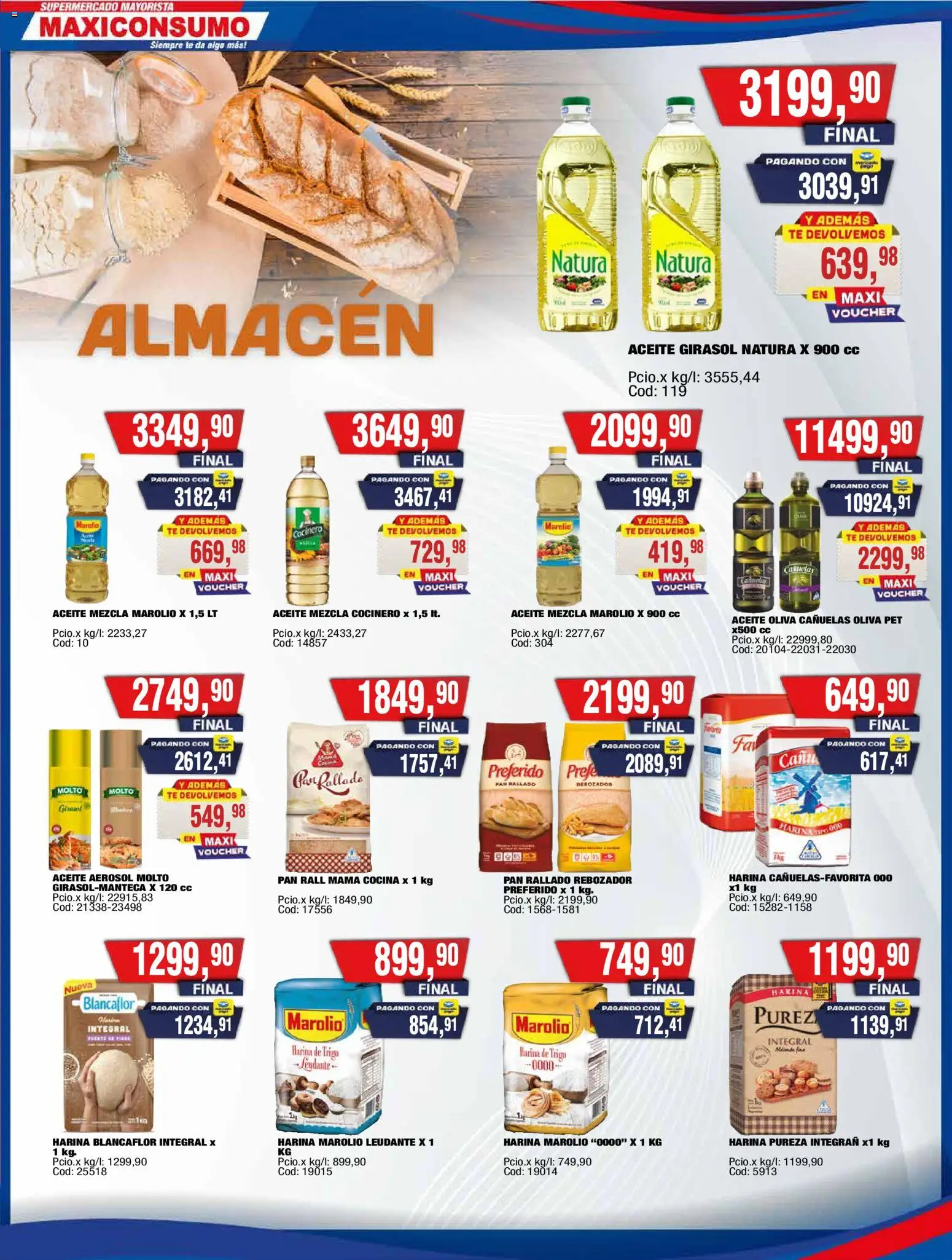 Maxiconsumo ofertas │ válido desde el 16.03.2026 | Página: 3 | Productos: Cocina, Aceite, Oliva, Té