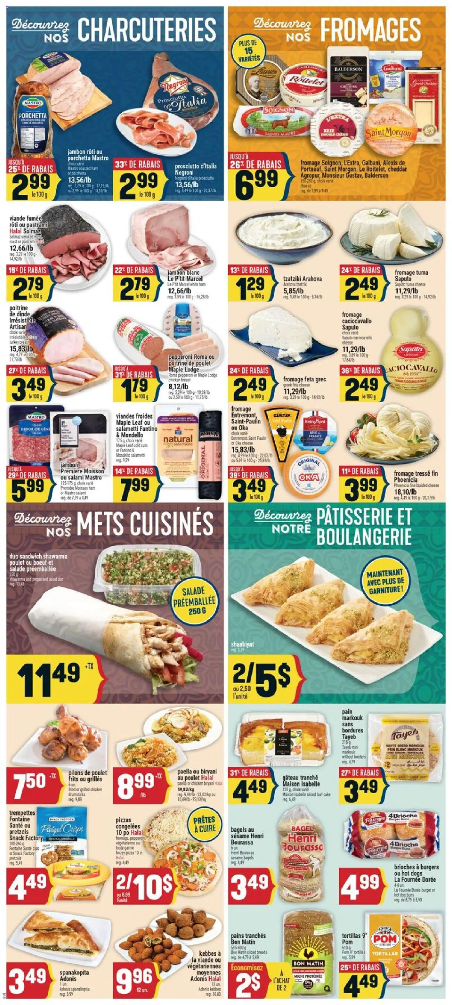 Adonis flyer valid from Sep 3, 2026 | Page: 7 | Products: Feta cheese, Drumsticks, Cheddar, Pizza