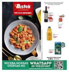 Bistek Supermercados ofertas Quinzenal - Pré-Visualização do folheto da loja Bistek Supermercados, válido de 15/07/2026