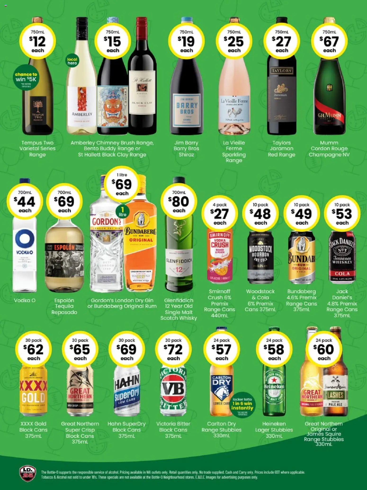 The Bottle-O catalogue - valid from 28/09/2026 | Page: 2 | Products: Champagne, Scotch whisky, Tequila, Scotch