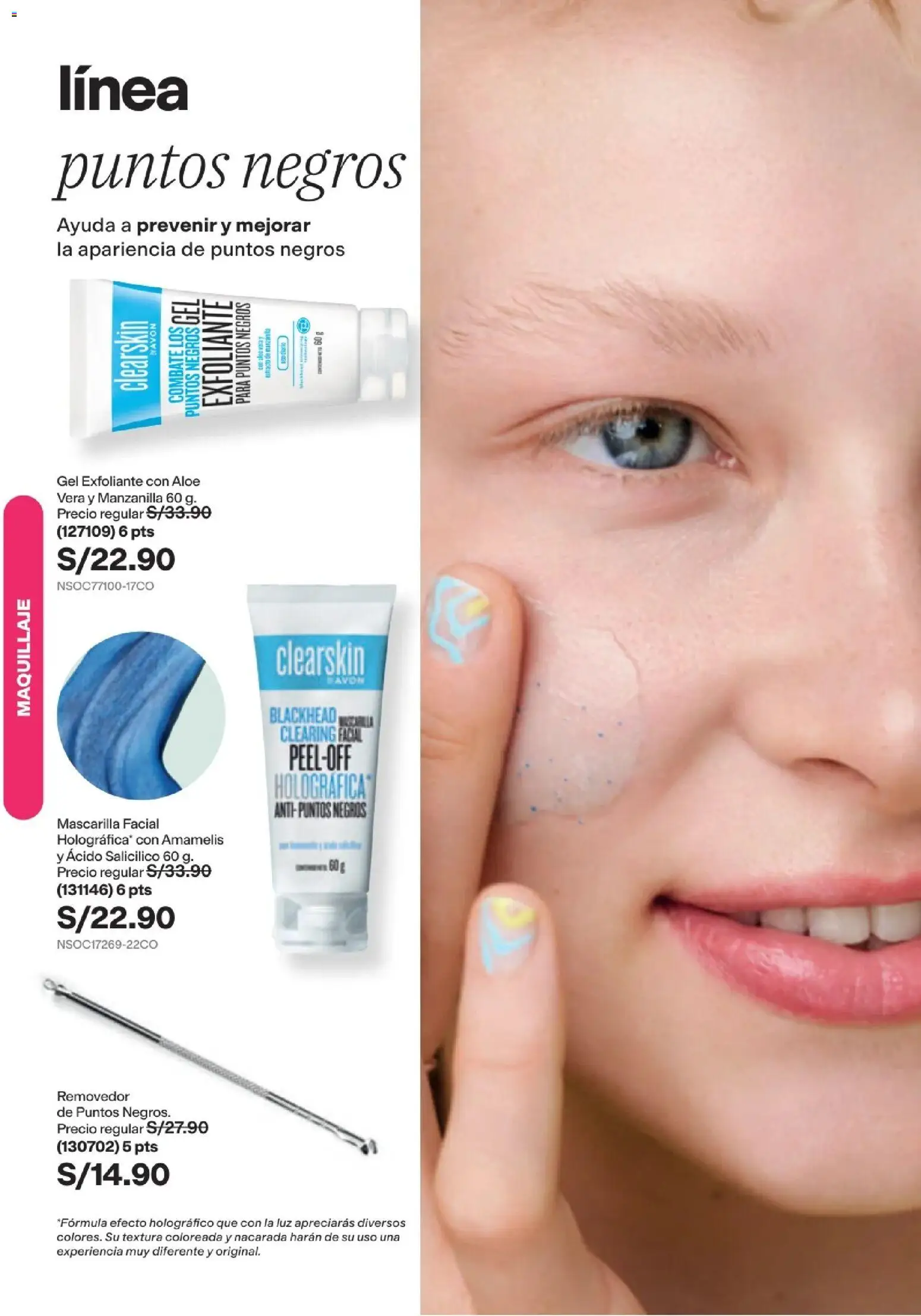 Catálogo Avon válido desde 29/08/2026 | Página: 119 | Productos: Exfoliante, Aloe vera, Maquillaje