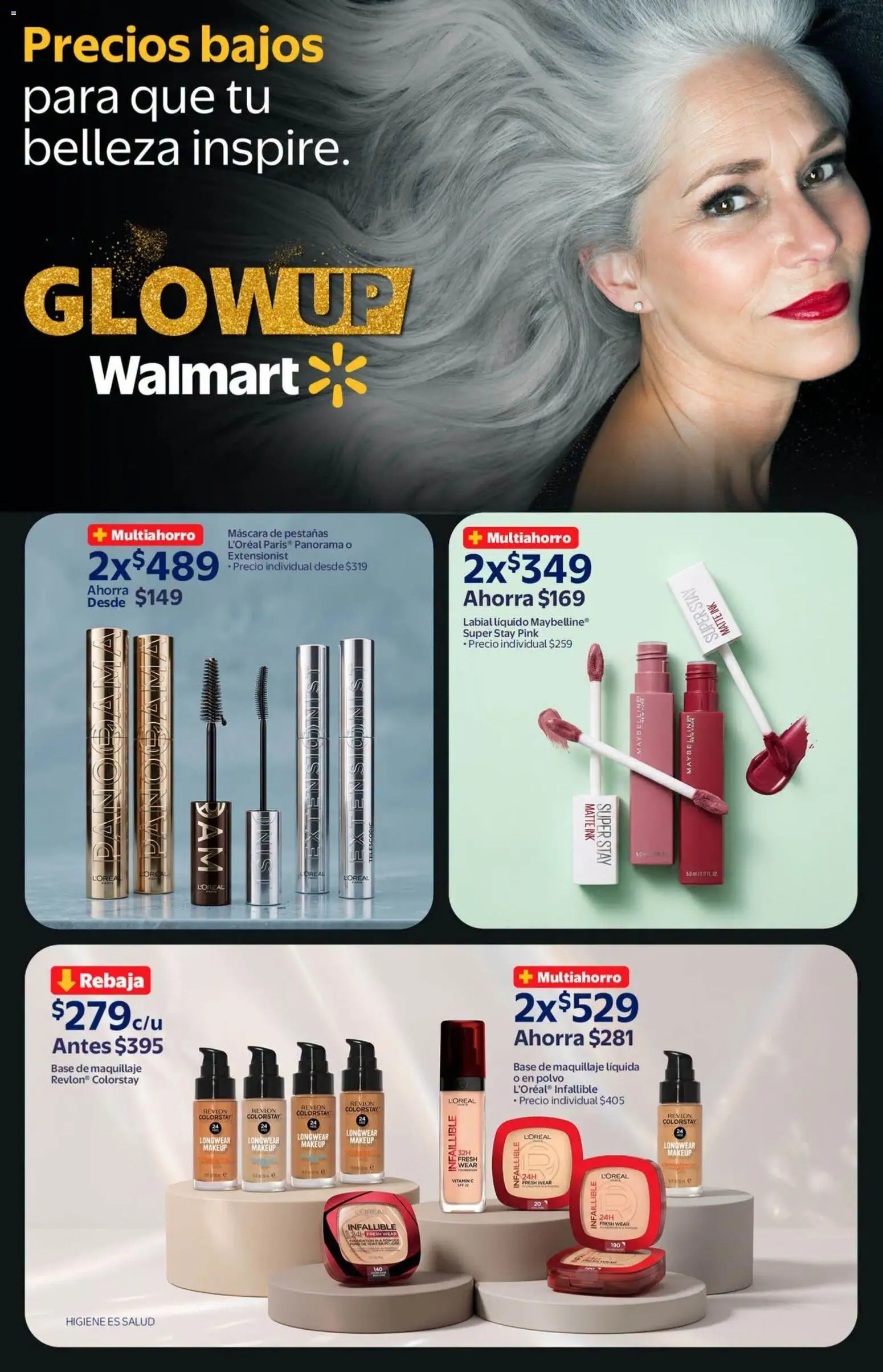 Nuevas ofertas de Walmart válidas en toda la República Mexicana desde el 18/09/2026. ¡Encuentra las mejores ofertas en Walmart folleto Tu rutina K-Beauty a precios bajos.! | Página: 13 | Productos: Base de maquillaje, Máscara, Máscara de pestañas, Maquillaje