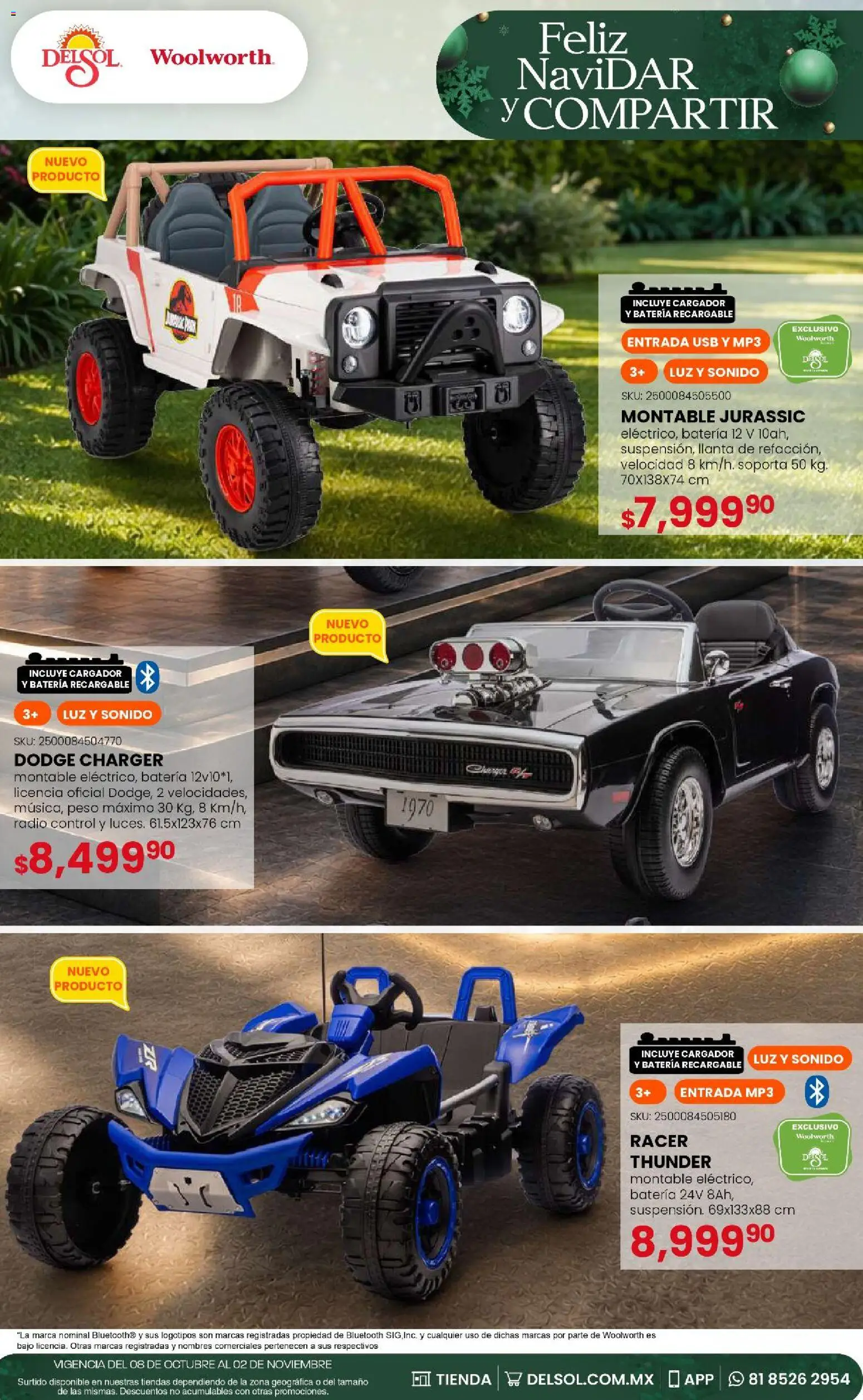 Nuevas ofertas de Del Sol y Woolworth válidas en toda la República Mexicana desde el 08/10/2026. ¡Encuentra las mejores ofertas en Del Sol y Woolworth - Feliz NaviDar y Compartir! | Página: 37