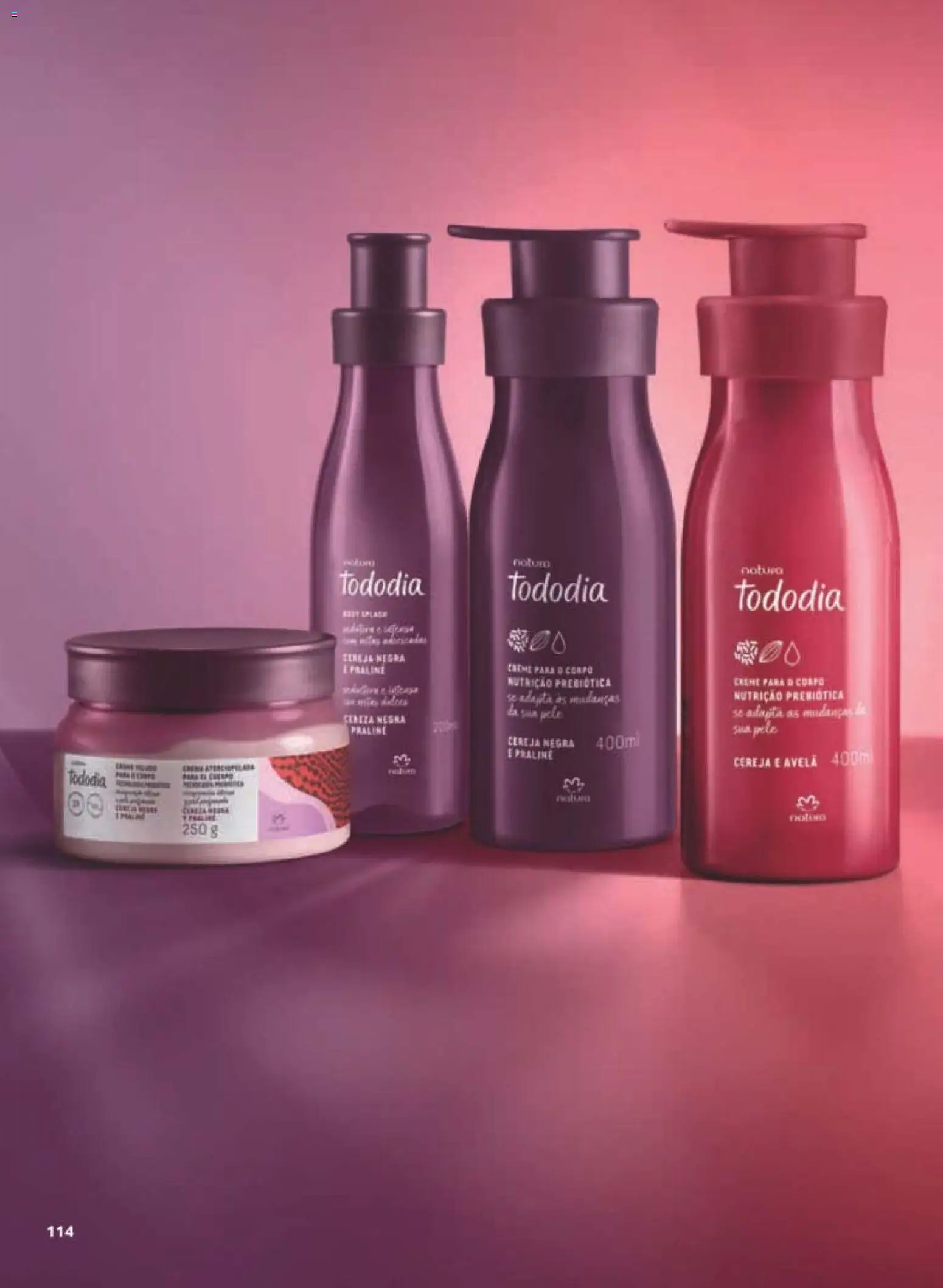 Natura Folheto - válido de 29/06/2026 | Página: 114 | Produtos: Cereja, Creme, Avelã