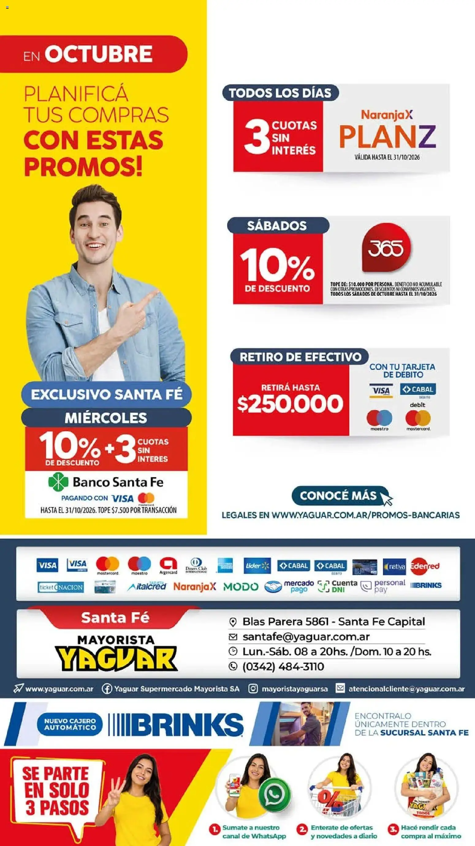 Yaguar - Oferta Semanal Santa Fé │ válido desde el 05/10/2026 | Página: 27