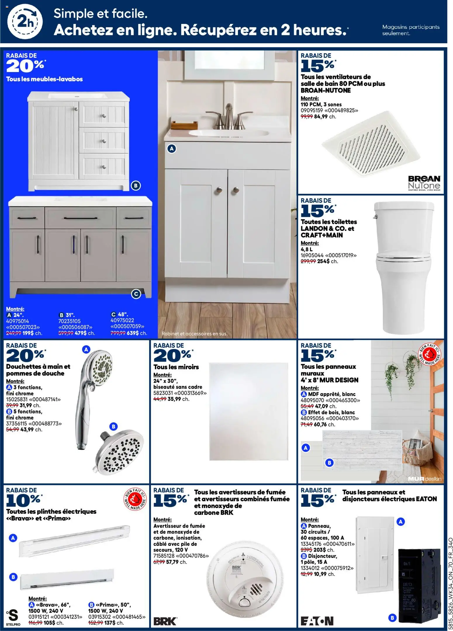 Rona flyer valid from Sep 17, 2026 | Page: 4 | Products: Cable