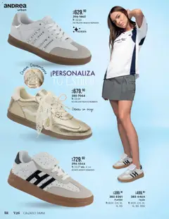Vista previa de Andrea catálogo Verano, nuevo folleto de la tienda, válido en México a partir del 24.05.2026 | Página: 184 | Productos: Playera, Falda