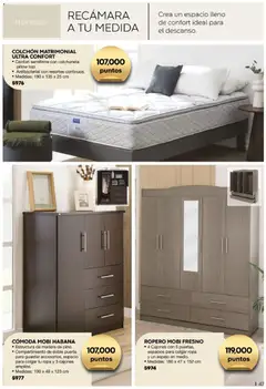Vista previa de Fuller catálogo Puntos, nuevo folleto de la tienda, válido en México a partir del 15/06/2026 | Página: 47 | Productos: Cómoda, Colchoneta, Ropero, Espejo