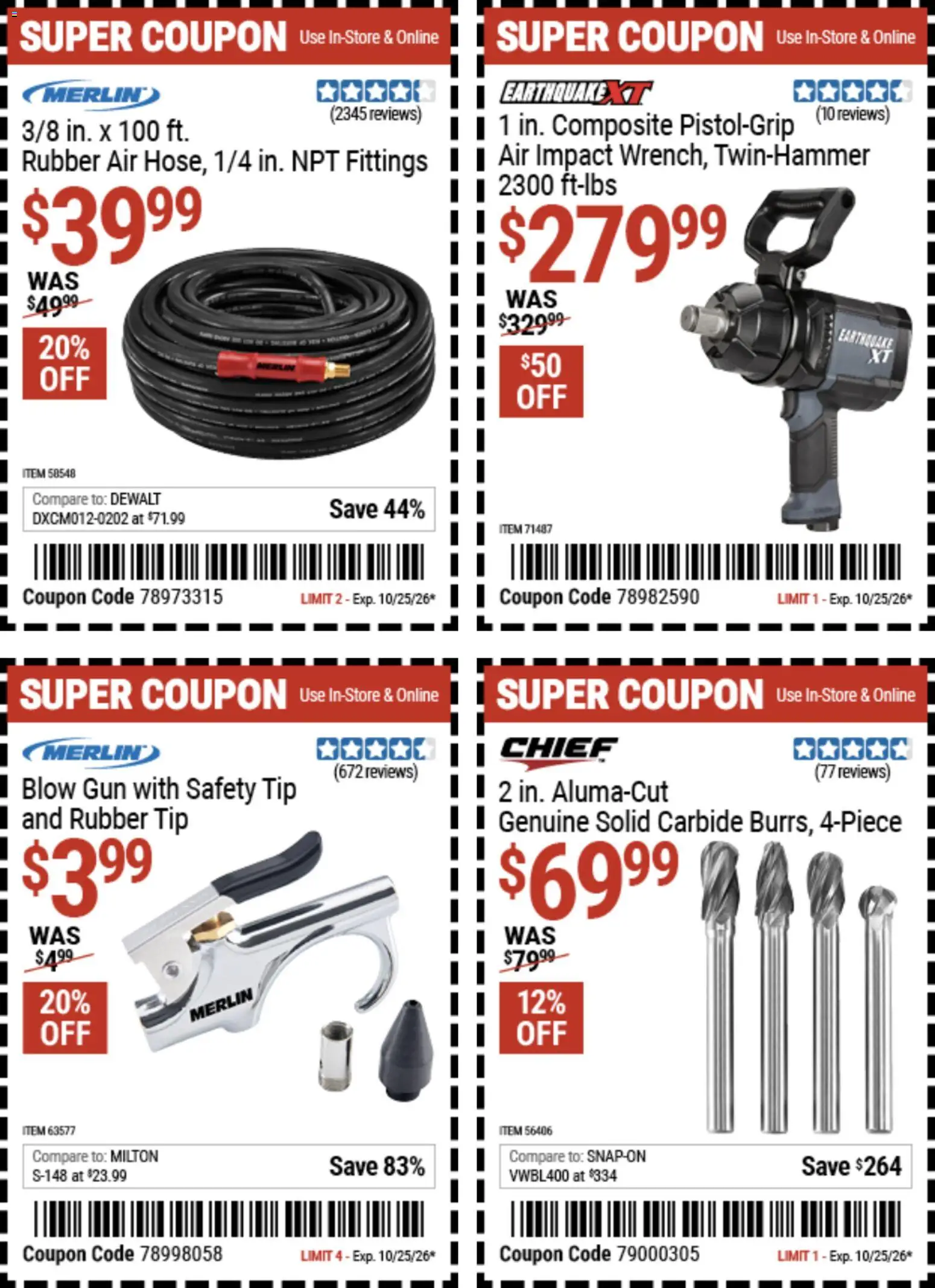Harbor Freight Weekly Ad - valid from 10/12/2026 | Page: 11