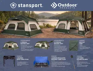 Preview of Dunham's Sports weekly ads valid from 16.04.2026 | Page: 12 | Products: Hinge, Tent, Stove, Iron