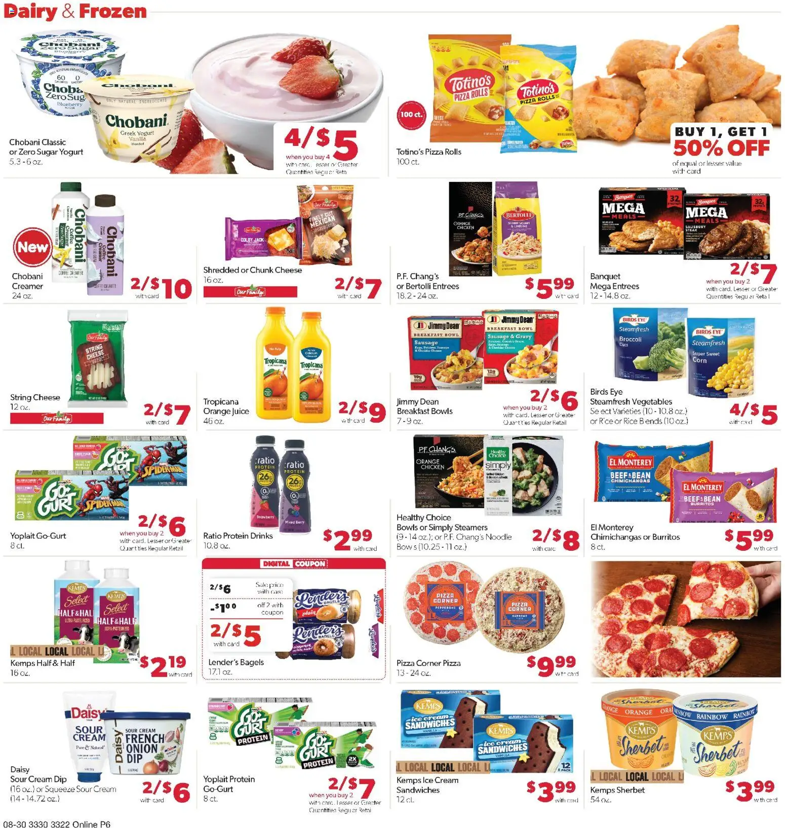 Family Fare Weekly Ad - MN - valid from 08/30/2026 | Page: 12 | Products: Corn, Ice, Greek yogurt, Onion