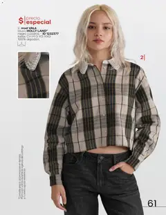 Vista previa de Price Shoes catálogo Cierre de temporada, nuevo folleto de la tienda, válido en México a partir del 16.06.2026 | Página: 61 | Productos: Blusa
