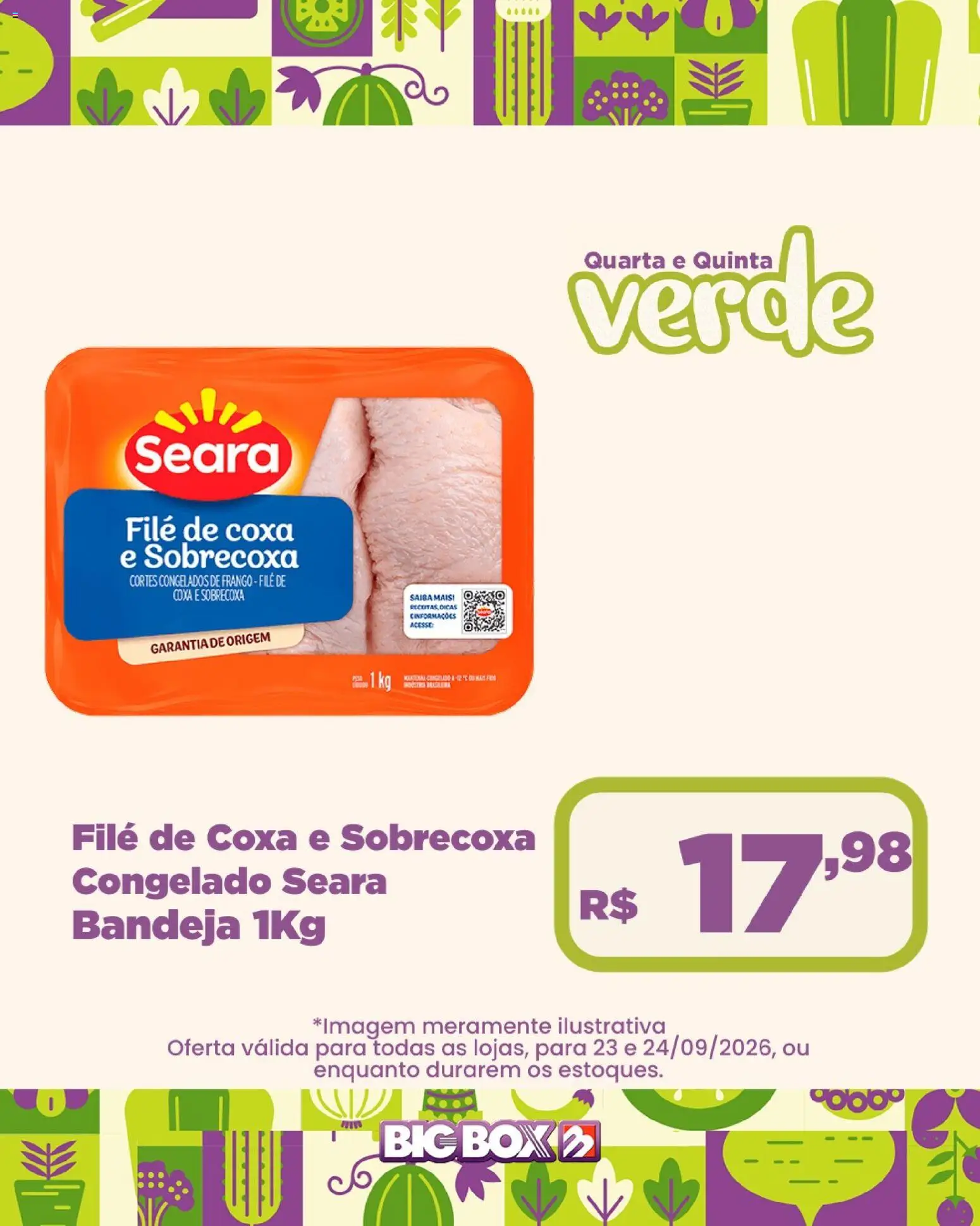 Big Box Folheto - válido de 23/09/2026 | Página: 23 | Produtos: Bandeja, Frango