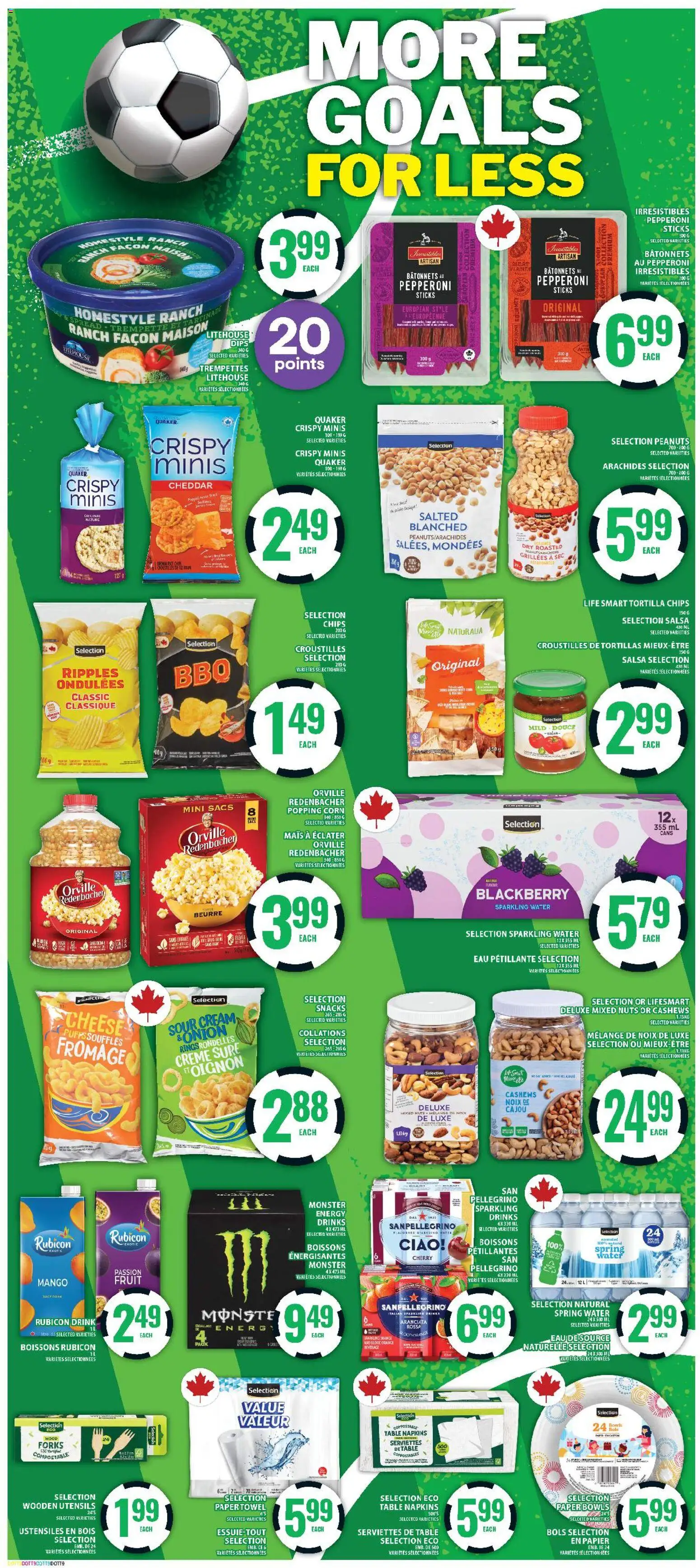Food Basics flyer valid from Jul 2, 2026 | Page: 15 | Products: Chips, Nuts, Table, Cheese