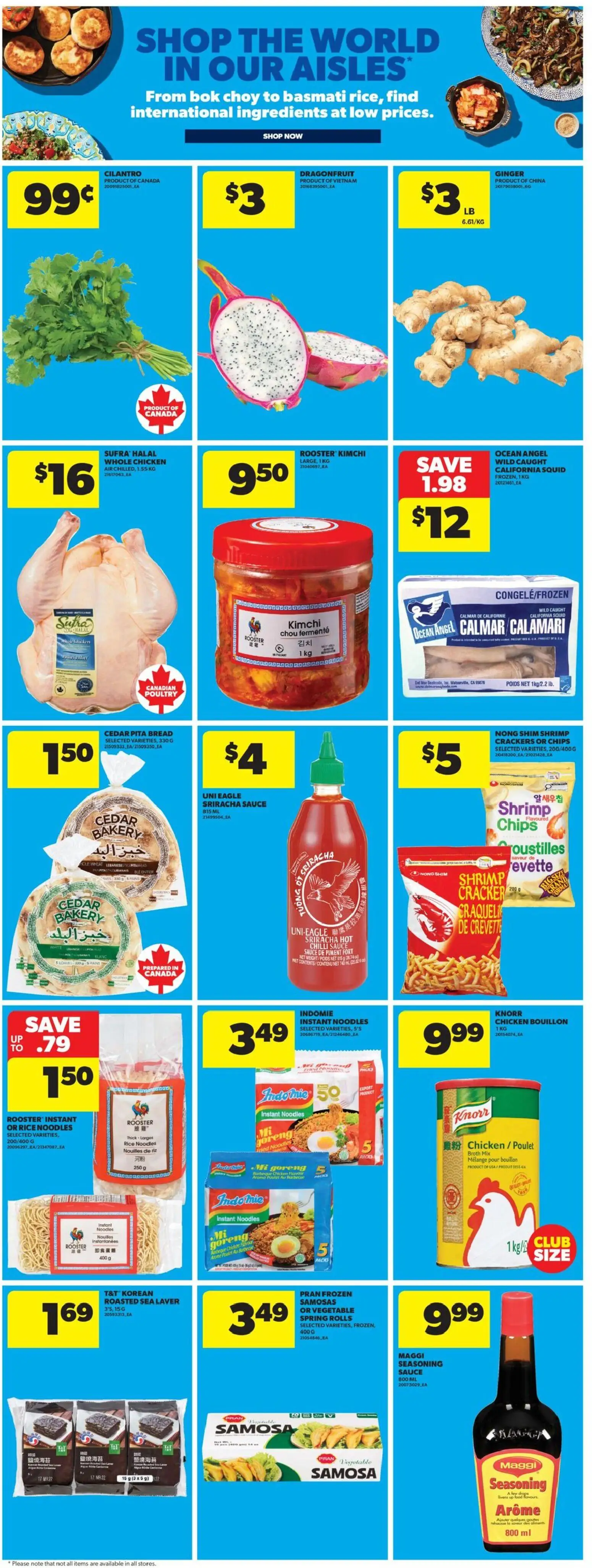 Real Canadian Superstore flyer valid from Aug 6, 2026 | Page: 23 | Products: Chips, Bakery, Bread, Chicken