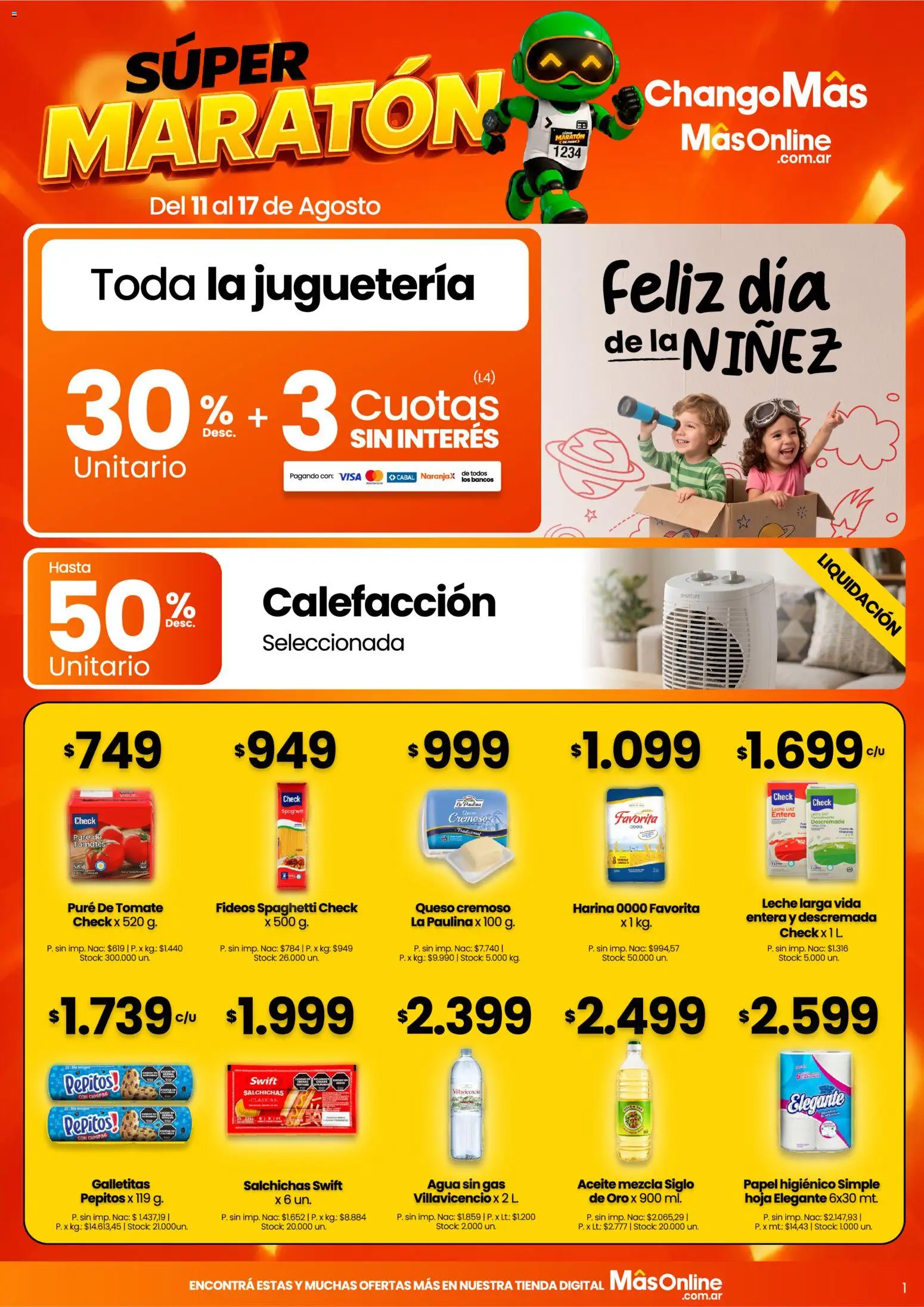 Changomas ofertas │ válido desde el 11/08/2026 | Página: 1