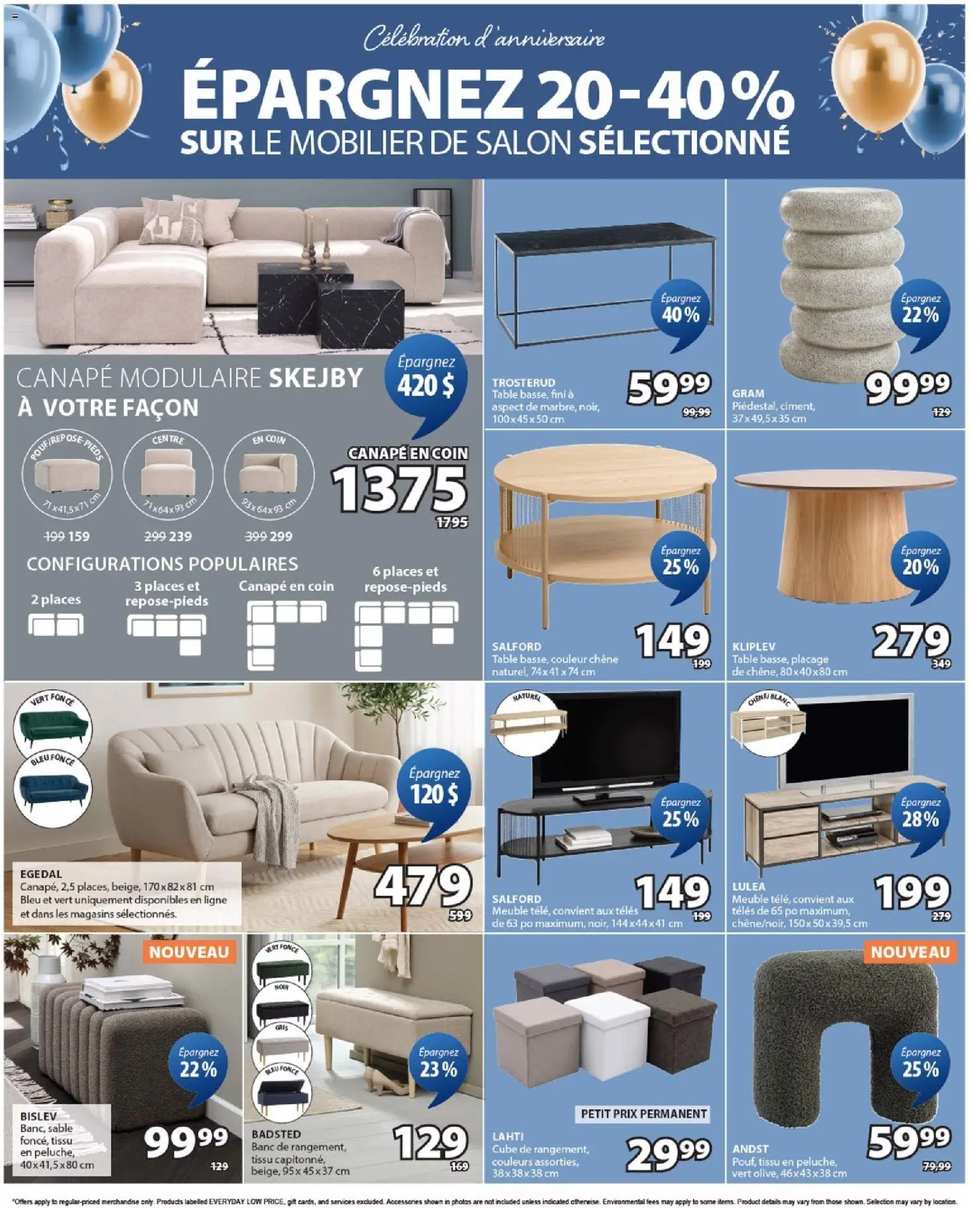JYSK flyer valid from Sep 10, 2026 | Page: 3 | Products: Table