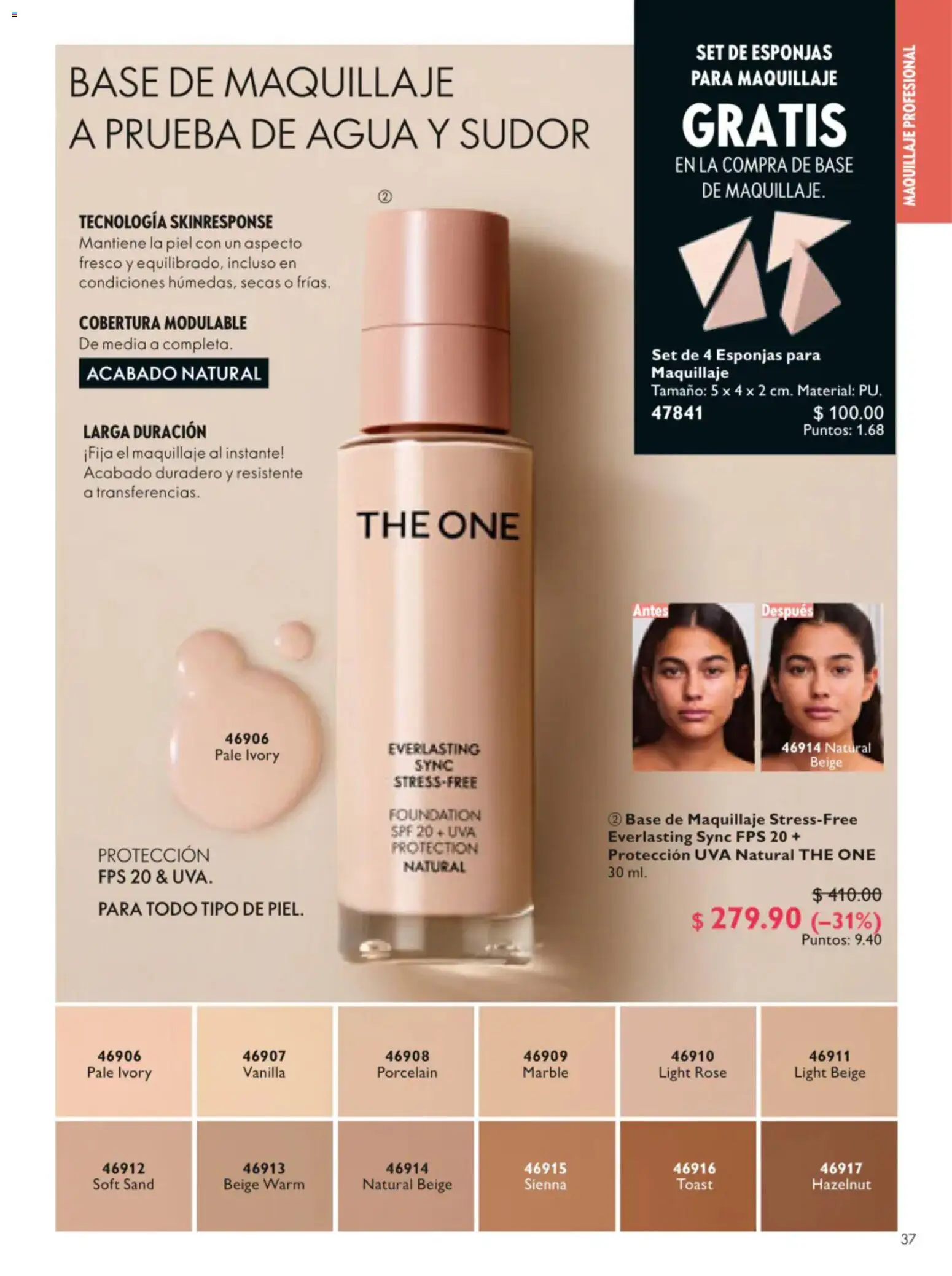 Nuevas ofertas de Oriflame válidas en toda la República Mexicana desde el 20/06/2026. ¡Encuentra las mejores ofertas en Oriflame campaña 9 2026! | Página: 37