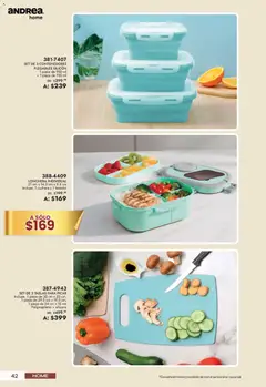 Vista previa de Andrea catálogo Lo mejor para tu hogar, nuevo folleto de la tienda, válido en México a partir del 21/06/2026 | Página: 42 | Productos: Cuchara, Tenedor