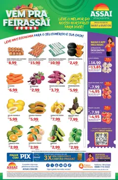 Assaí Atacadista ofertas - PR - Pré-Visualização do folheto da loja Assaí Atacadista, válido de 04/07/2026