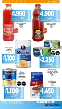 Vista previa La Anonima - Canasta Ahorro válido desde el 01/10/2026 | Página: 4