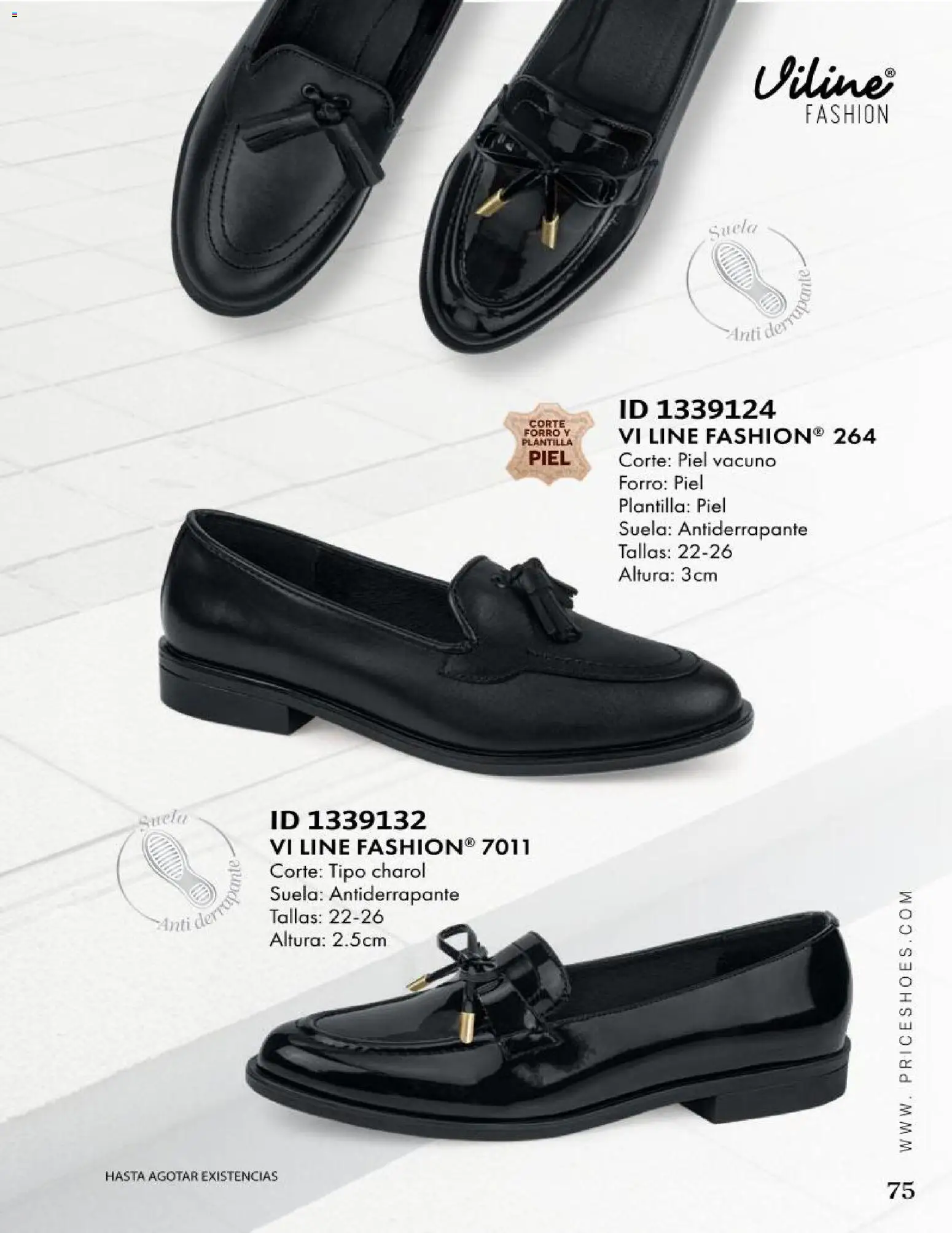 Nuevas ofertas de Price Shoes válidas en toda la República Mexicana desde el 09.05.2026. ¡Encuentra las mejores ofertas en Price Shoes catálogo Especial Vestir! | Página: 75