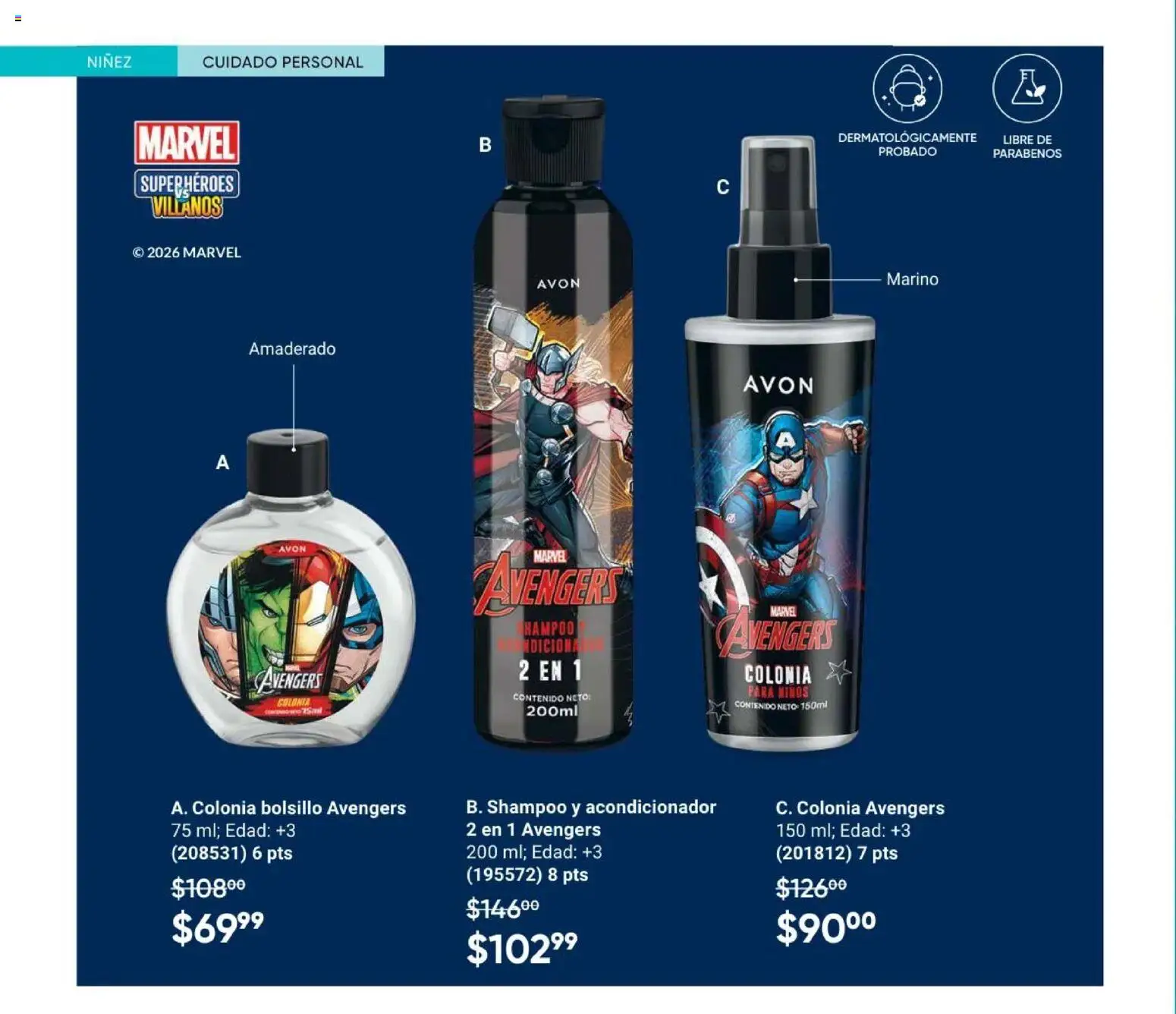 Nuevas ofertas de AVON válidas en toda la República Mexicana desde el 31/07/2026. ¡Encuentra las mejores ofertas en AVON Casa & Estilo 12 2026! | Página: 156 | Productos: Acondicionador