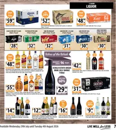 Preview of Supabarn catalogue - valid from 29/07/2026 | Page: 7 | Products: Butter, Vodka, Rum, Scotch
